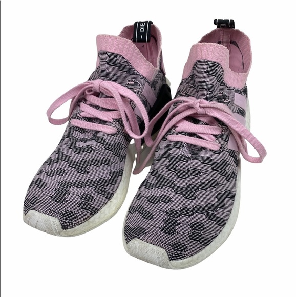 adidas gazelle silver green womens adidas Wmns NMD R2 'Core Black/Wonder Pink' – Athletic Corner main image 0